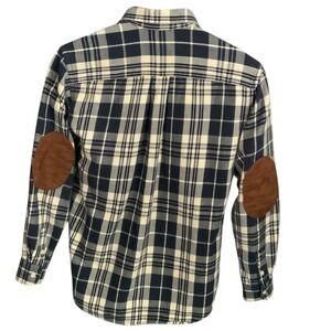 Ralph Lauren POLO, Suede Patch Plaid Workshirt size‎ Youth Large 14-16